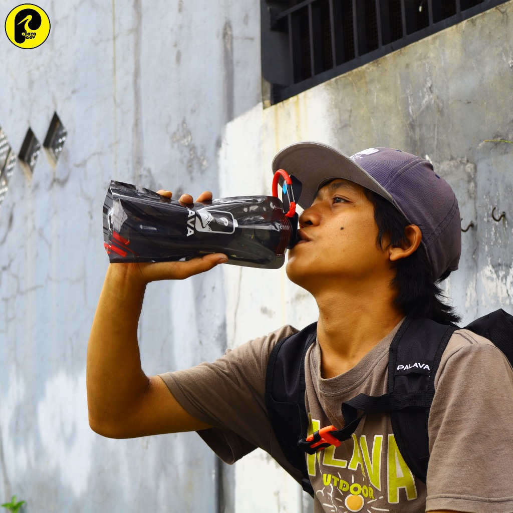Jual JAVA botol minum lipat camping hiking drinking bottle 700ml ...