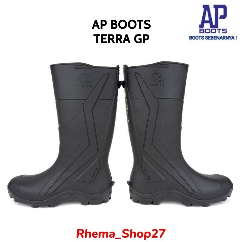 Jual AP BOOTS TERRA GP #TERBARU Sepatu Boots Tinggi AP Terra | Sepatu ...