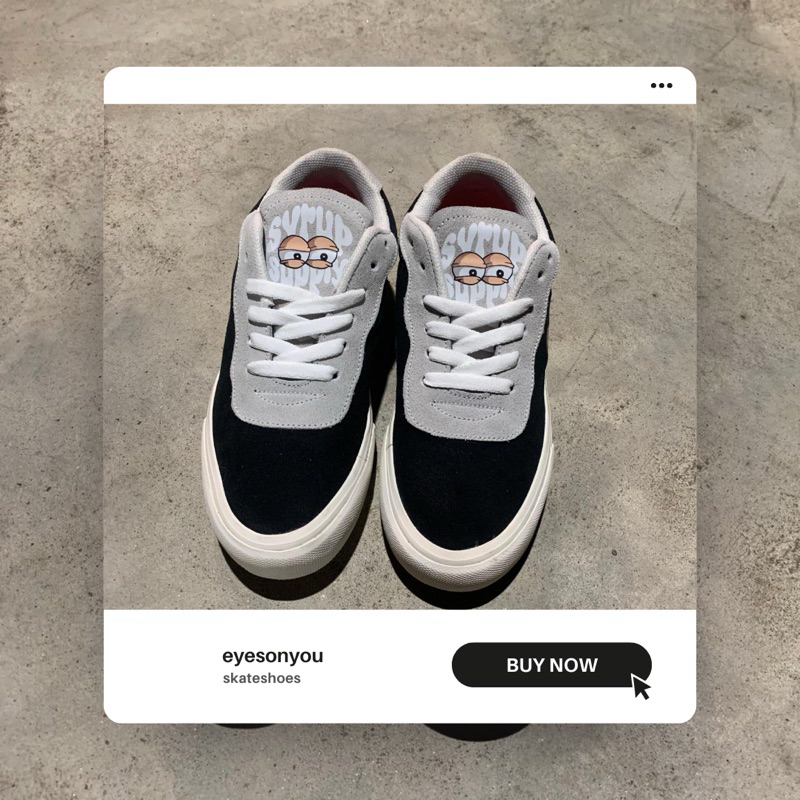 Jual SYRUP SUPPLY OFFICIAL | sepatu EYESONYOU | sepatu skate FULL SUEDE ...