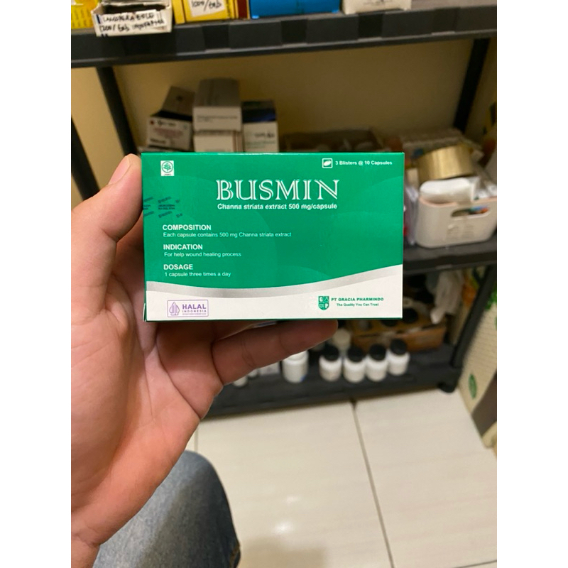 Jual Busmin, vitamin, obat nyeri untuk hml 2bln pggr (6 bungkus ...