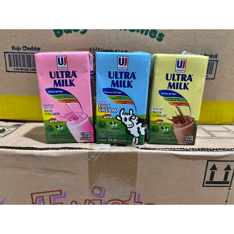 Jual Susu Uht Ultra Milk Mini 125ml | Shopee Indonesia