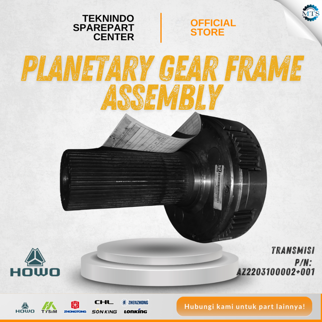 Jual Planetary gear frame assembly | AZ2203100002+001 | Type Model ...