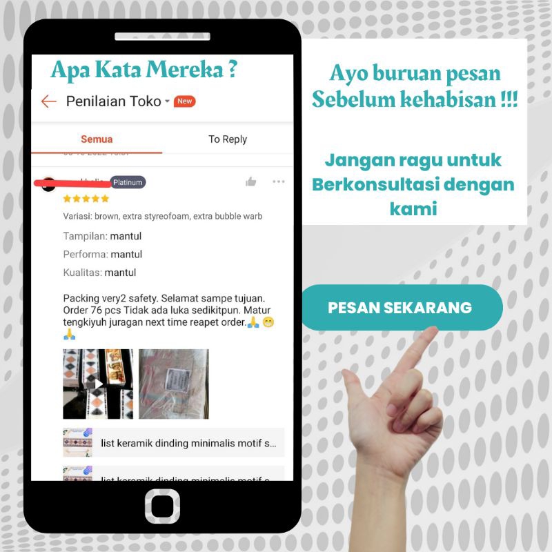 Jual list keramik dinding minimalis motif sandir ukuran 8x25 grosir ...