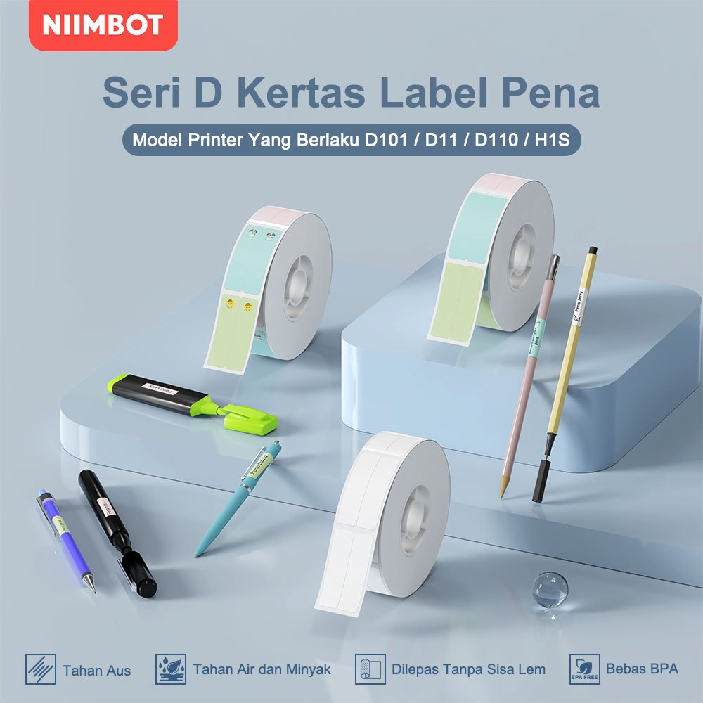 Jual NIIMBOT D11/D110/D101 Stiker Label Penn Baru, Digunakan Untuk ...