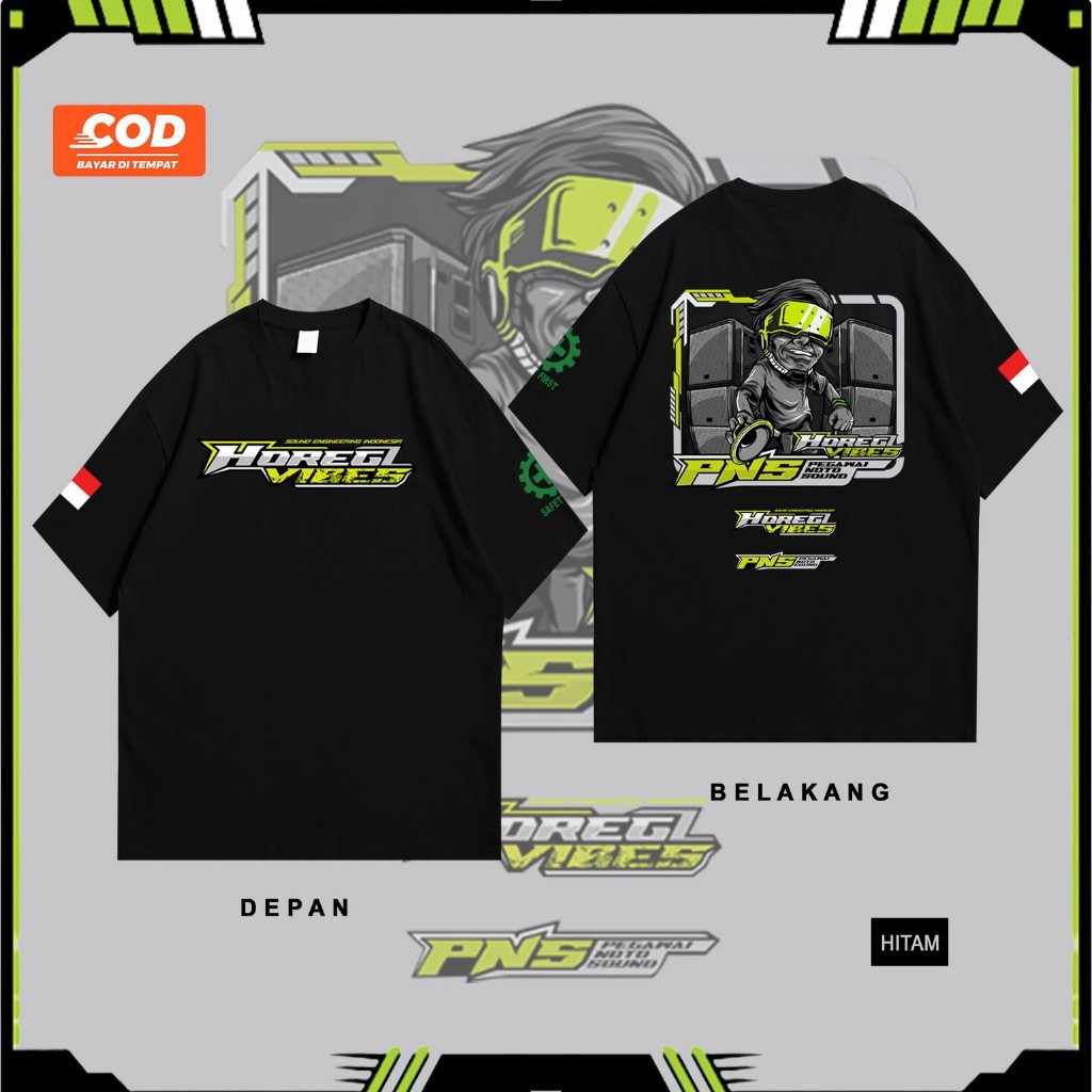 Jual Kaos Sound System Audio Horeg Vibes Pegawai Noto Sound PNS - Baju ...
