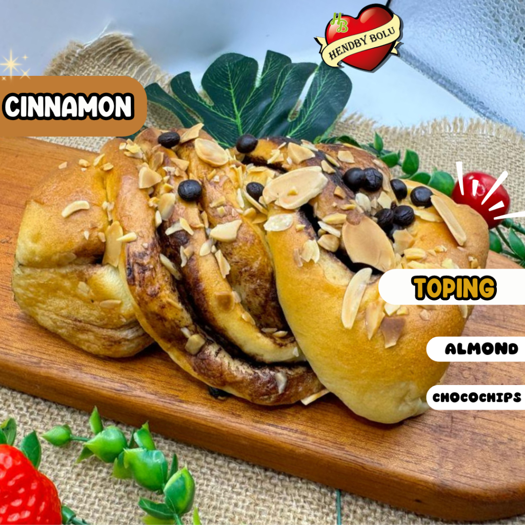 Jual Roti Manis / Cinnaon / Coklat / Roti Kacang Almond / Roti Kayu ...