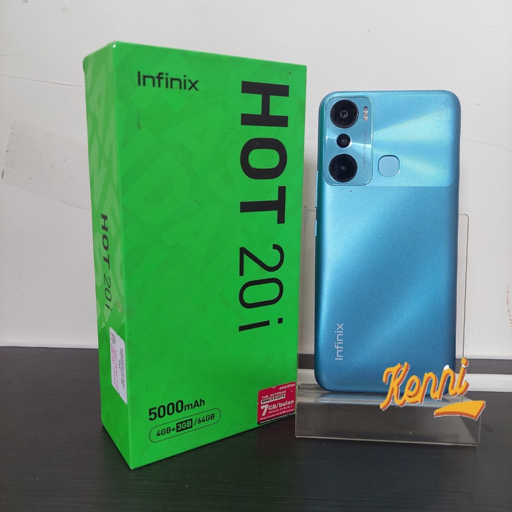 Jual Infinix Hot 20I 4/128 4/64 SECOND FULLSET ORIGINAL | Shopee Indonesia