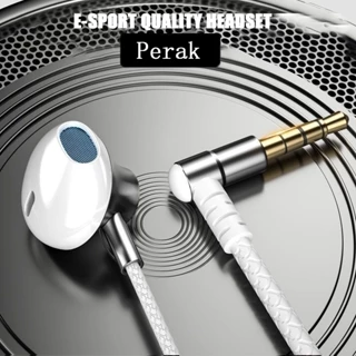 Pasevin ADA FITUR PEREDAM BISING / Earphone Headset Gaming Superbass Stereo+HD Hi-Fi Mic Jack 3.5mm Type-c