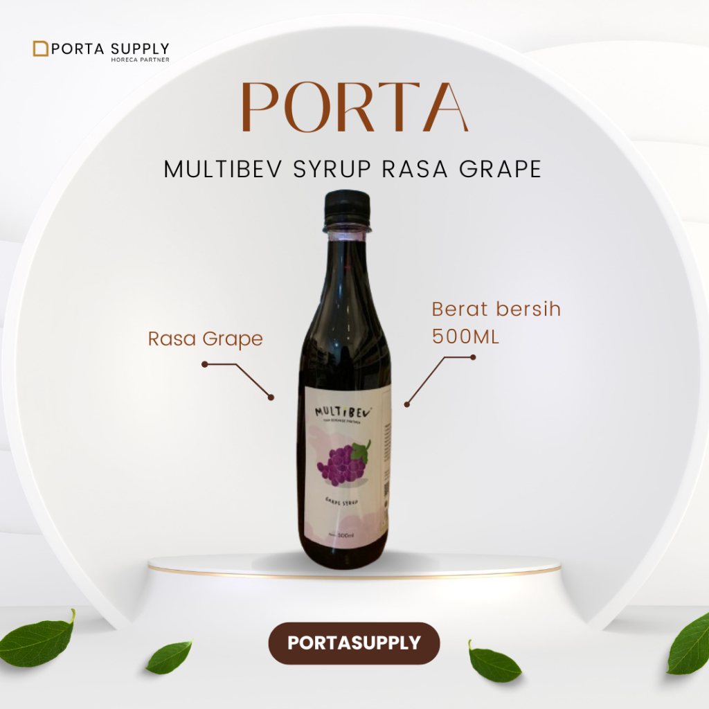 Jual Multibev Syrup Rasa Grape 500ML | Shopee Indonesia