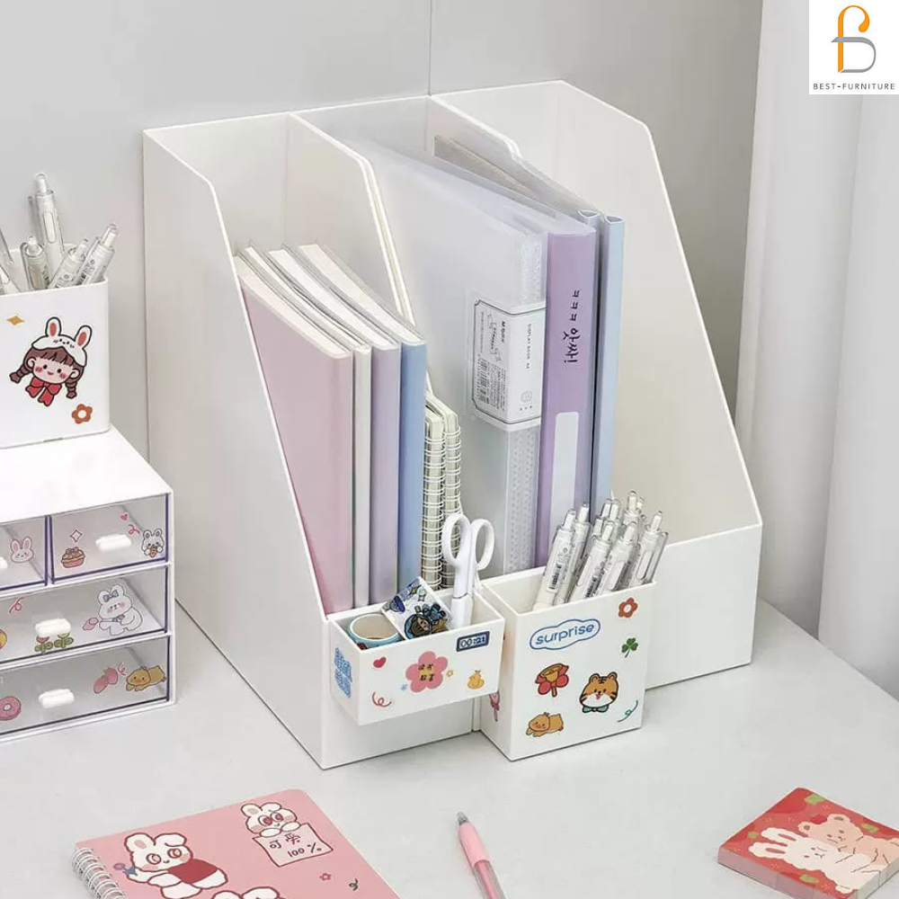 Jual Best HERA Vertical Book Rack Rak Buku Vertikal Tempat Penyimpanan ...