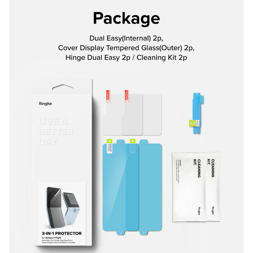 Jual RINGKE 3-in-1 Protector Screen and Hinge Protector for Samsung ...