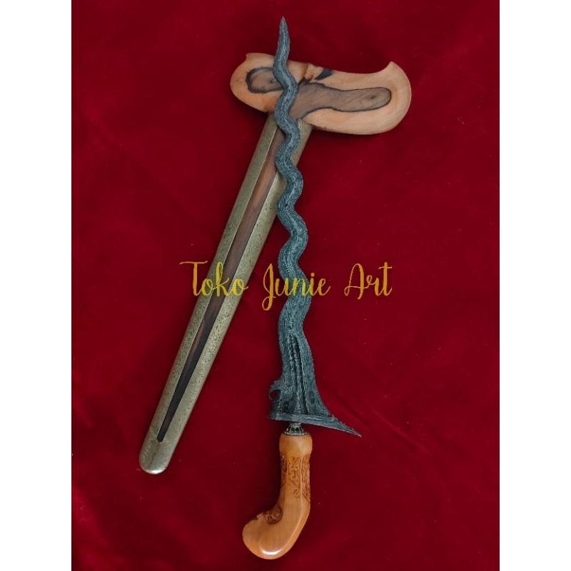 Jual KERIS SANGKELAT MATARAM SULTAN AGUNG WARANGKA KAYU TIMOHO KUNO ...