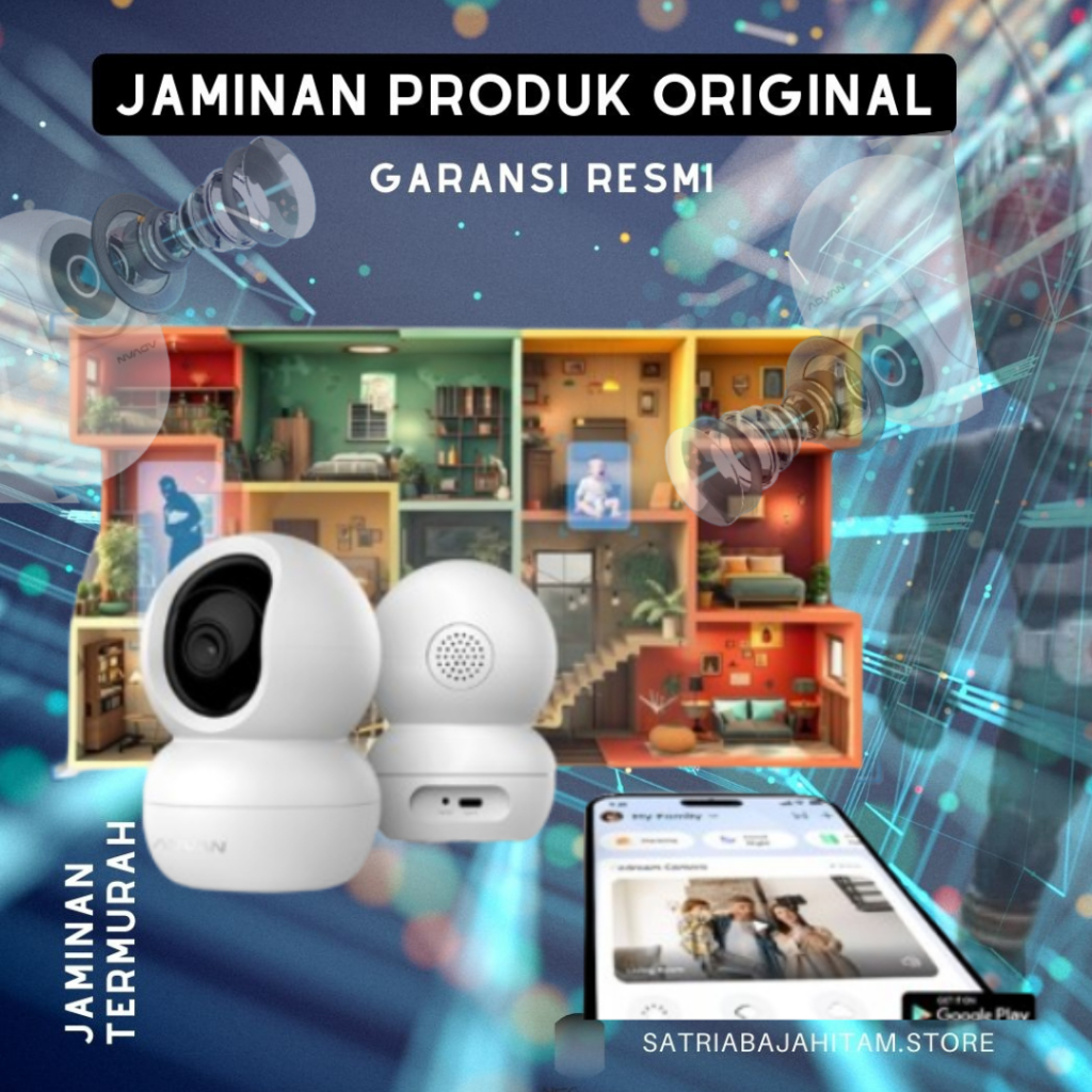 Jual ADVAN Smart AI CCTV Indoor ID3 0D3 Smart IP Camera 3MP 2K Indoor ...