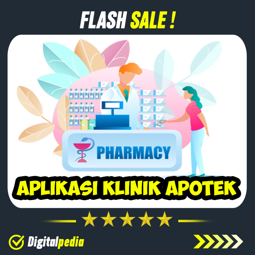 Jual Aplikasi Klinik Apotek Toko Obat Apotik Full Version Premium ...