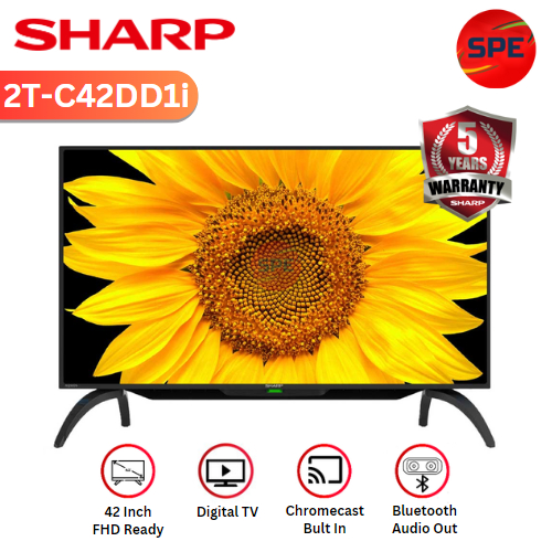 Jual TV SHARP DIGITAL 42 INCH 2T-C42DD1i / 2TC42DD1i FULL HD GARANSI ...