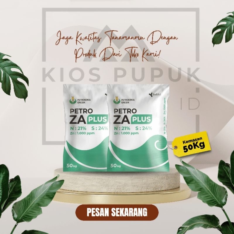 Jual Pupuk ZA Plus 50KG ORIGINAL PETRO GRESIK / PUPUK PADAT / PUPUK ...