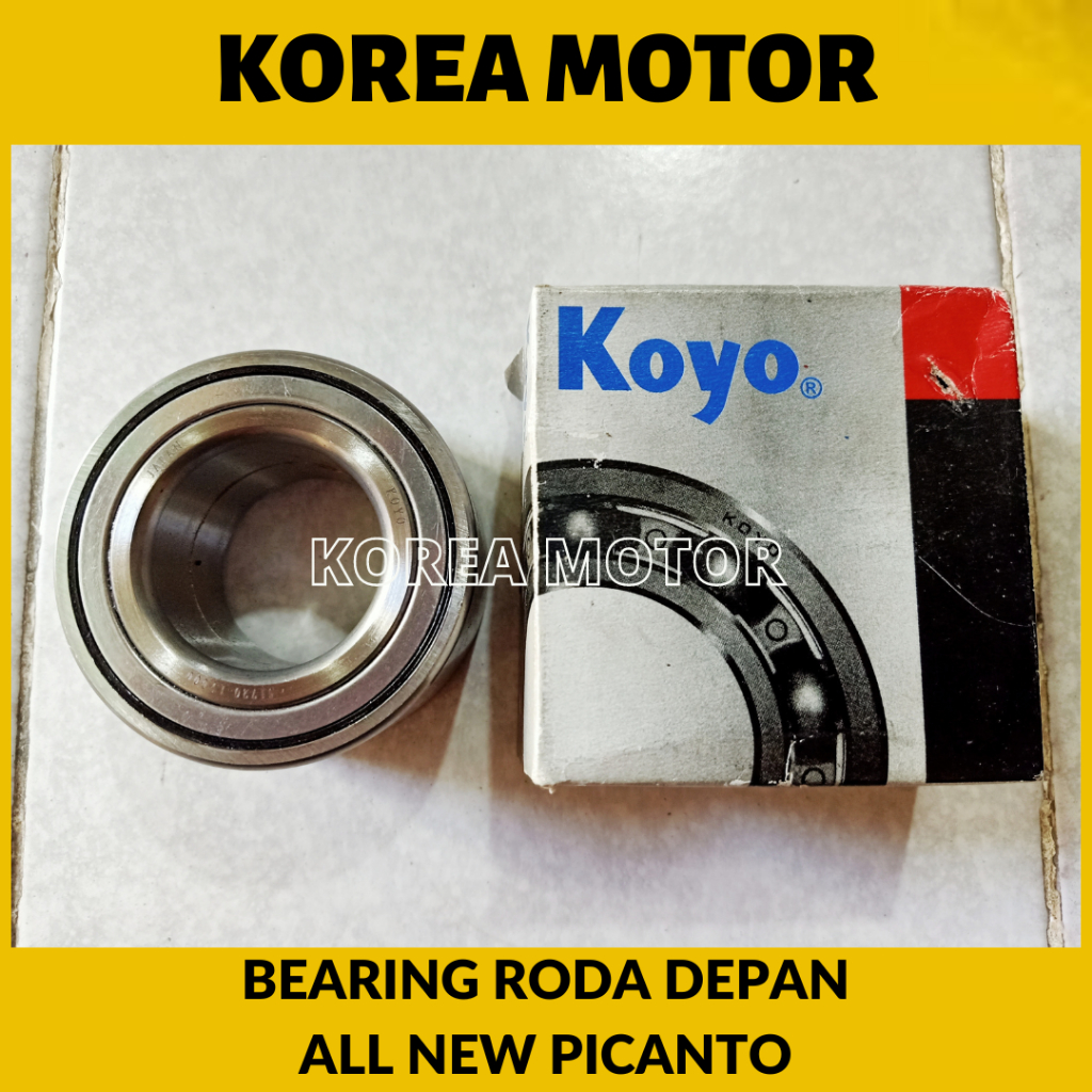Jual Bearing Roda Depan All New Picanto Laher Roda Laker KOYO | Shopee ...