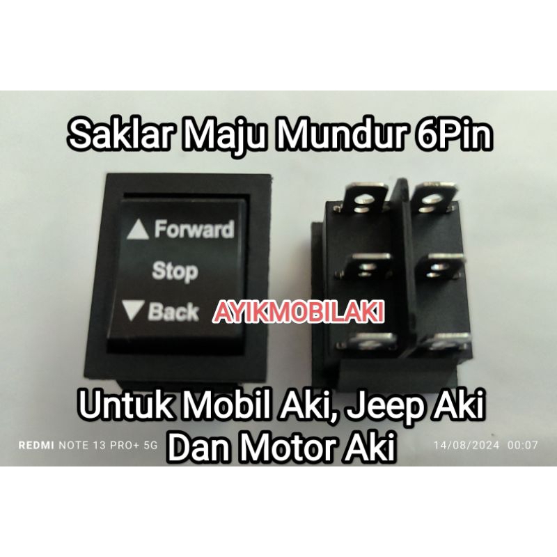 Jual Saklar Maju Mundur 3 Pin & 6 Pin, 2 Pin & 3 Pin Saklar Switch ...