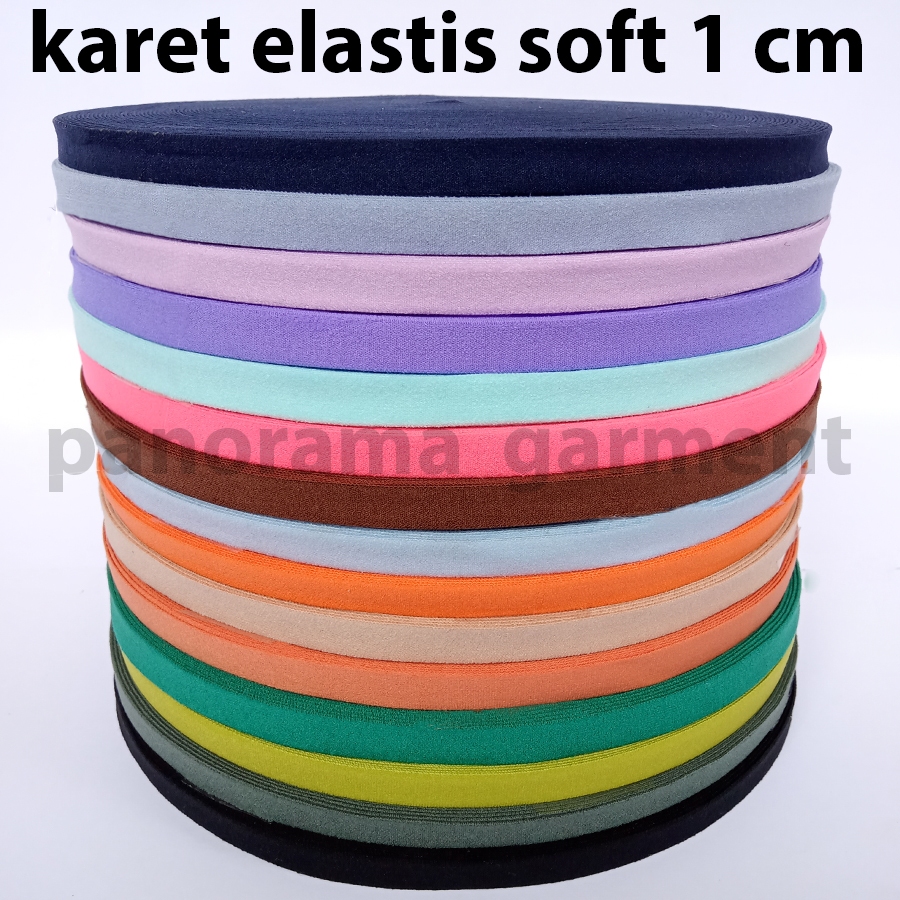 Jual Karet Elastis 1cm Motif Warna, Meteran/rollan | Shopee Indonesia