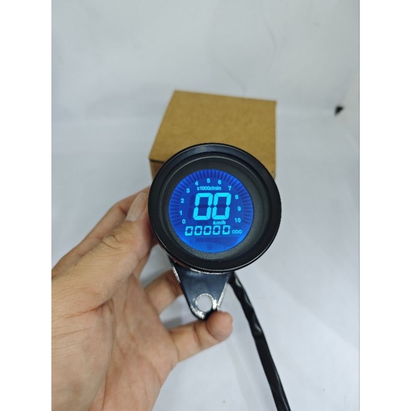 Jual Speedometer DIGITAL komplit-ampere bensin-ODOmeter-tachometer RPM ...