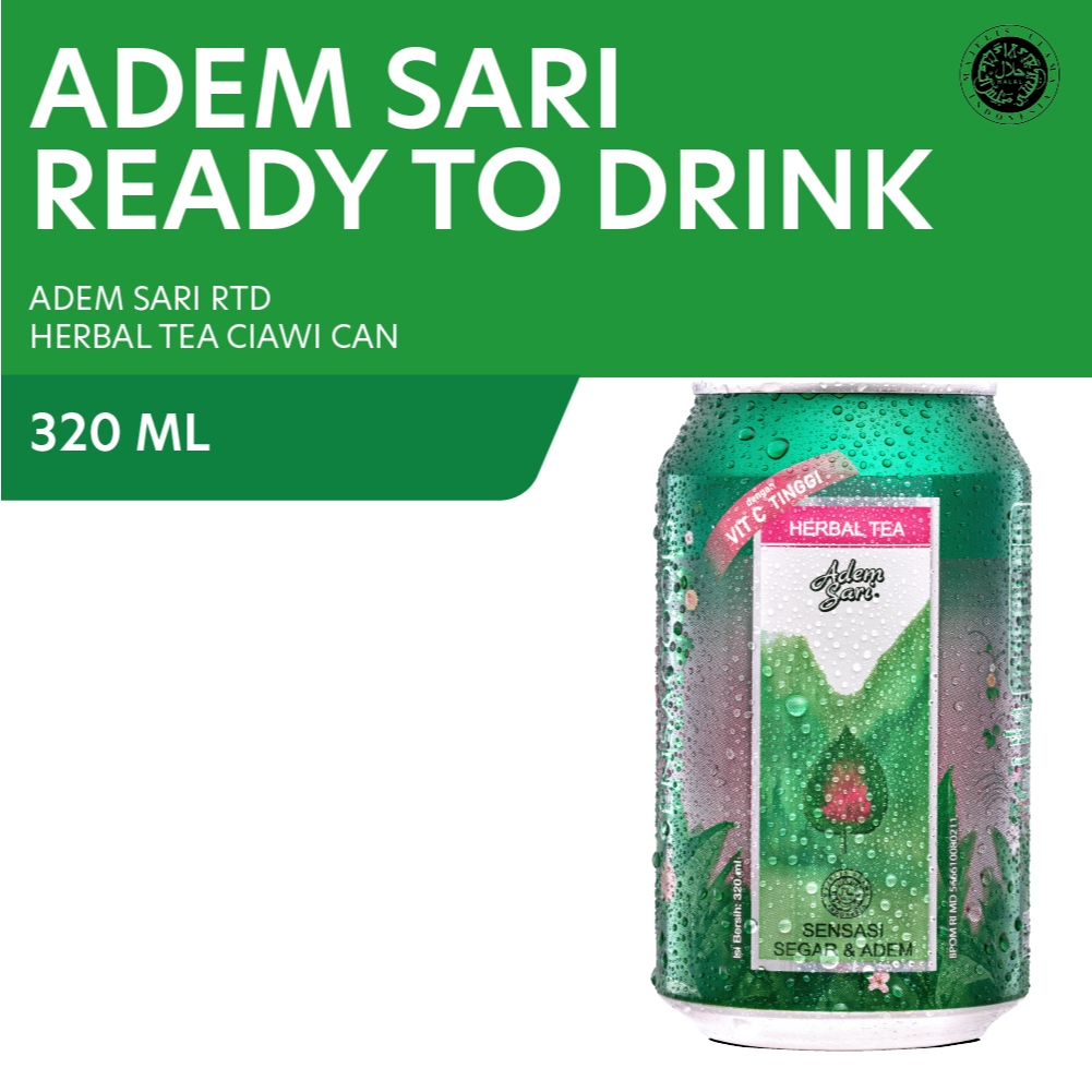 Jual Adem Sari Herbal Tea 320 ml | Shopee Indonesia