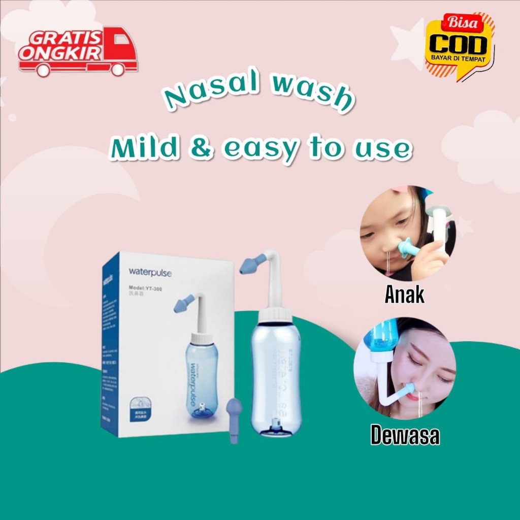 Jual Botol Waterpulse / Alat Pencuci Hidung Nasal Rinse Pembersih ...