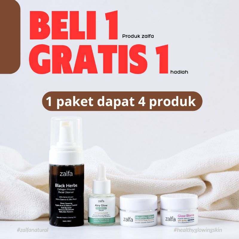 Jual Paket BlackHerbs Healthy Glow Set Zalfa Natural | Shopee Indonesia