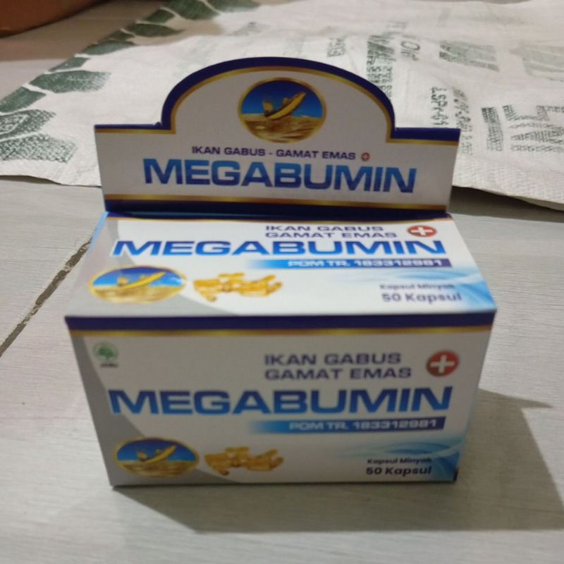 Jual KAPSUL IKAN GABUS MEGABUMIN SUPLEMEN TULANG DAN KECERDASAN BPOM ...