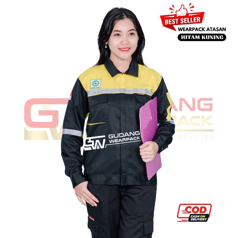Jual WEARPACK ATASAN Gudang Wearpack - Baju Kerja Seragam Proyek Warna ...