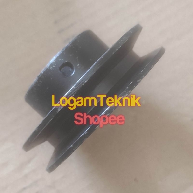 Jual Puli pulley besi cor B1 - 4 inch as 38 mm pully besi cor | Shopee ...