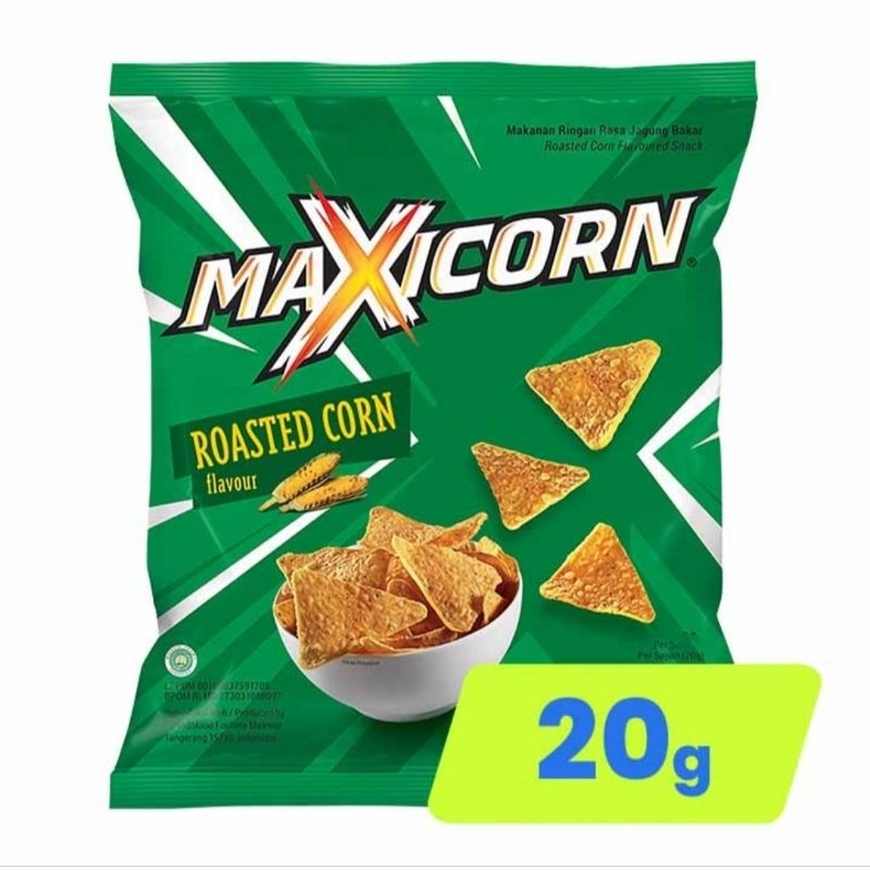 Jual Maxicorn Snack Rasa Roasted Corn 20g | Shopee Indonesia