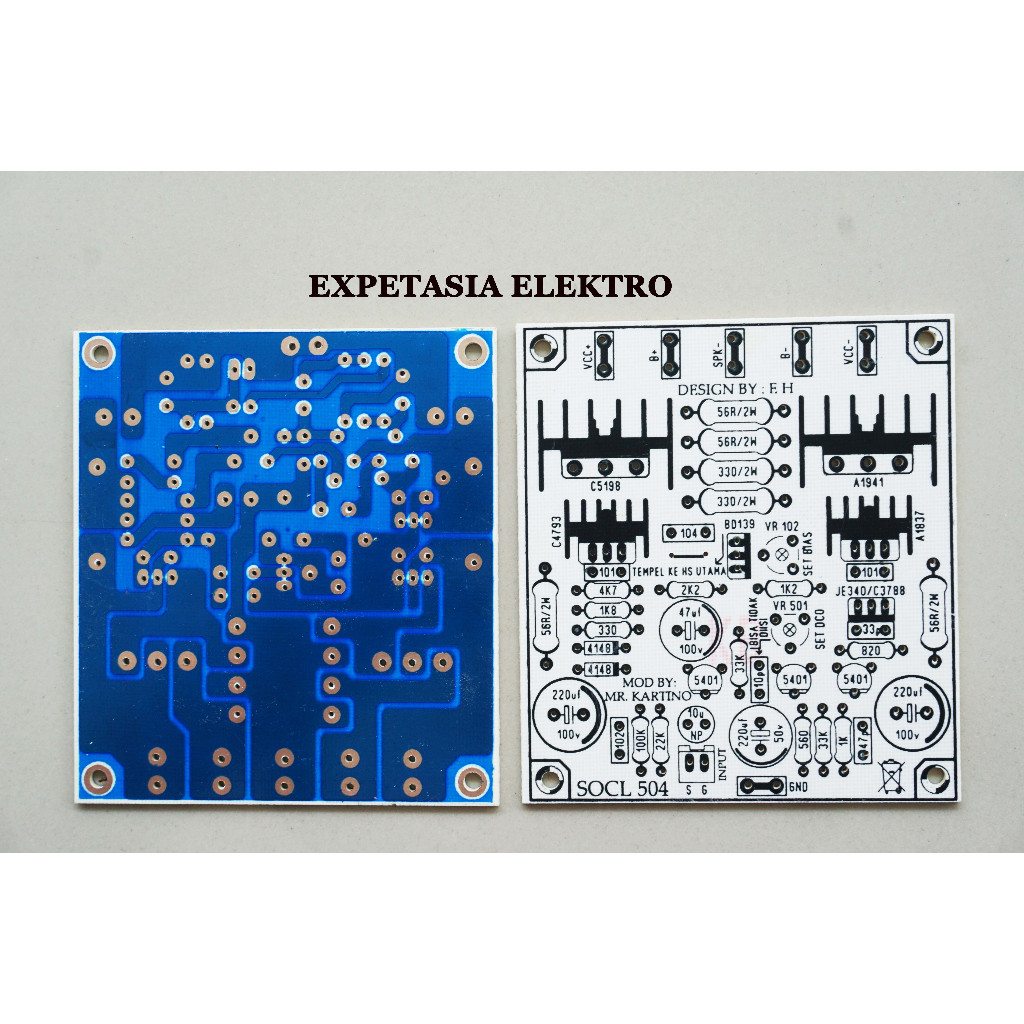 Jual PCB SOCL 504 MODIF (karakter flat 32-55vac) | Shopee Indonesia