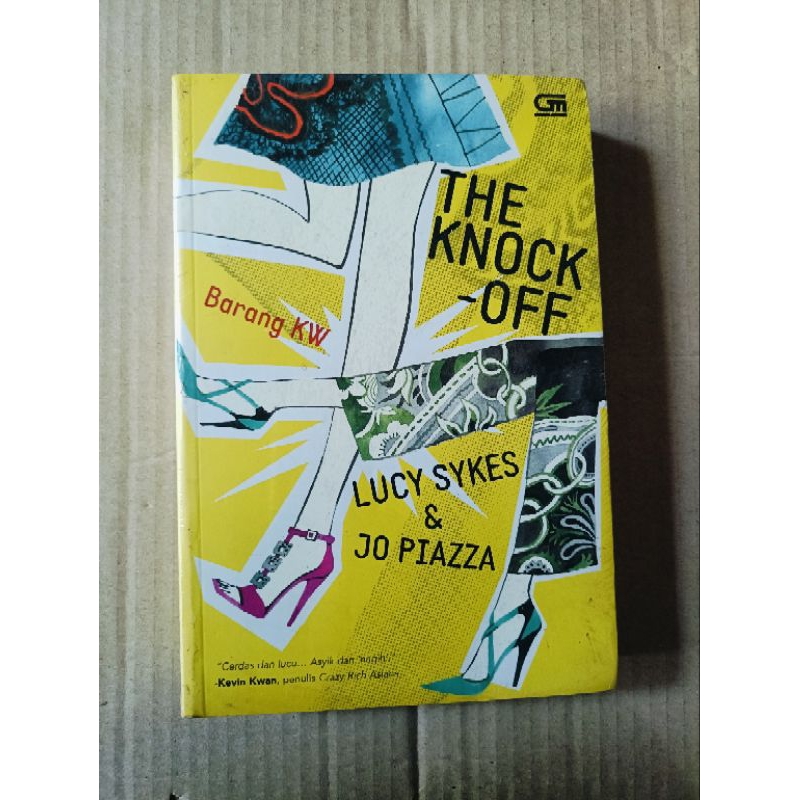 Jual Buku original novel Lucy Sykes & Jo Piazza the knock off( Bahasa(02)
