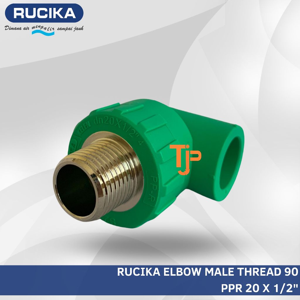 Jual KNIE DRAT LUAR PPR RUCIKA DN 20x1/2