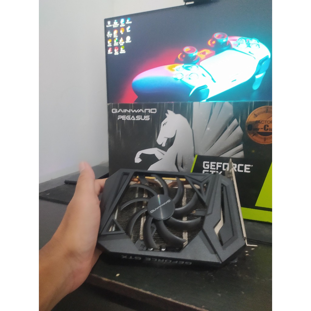 NVIDIA - 中古　GAINWARD　GTX1660SUPER　PEGASUS Gainward GeForce GTX 1660 Super Pegasus 6GB GDDR6 Graphics