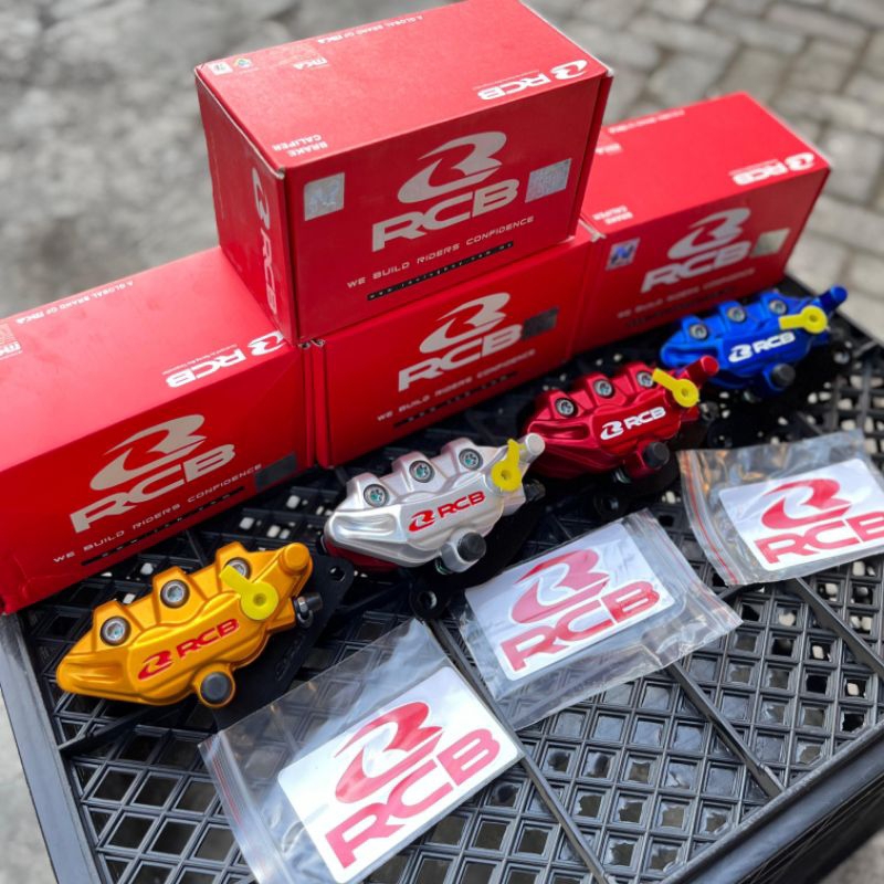 Jual KALIPER RCB S SERIES ORIGINAL RCB UNIVERSAL SILVER MERAH BIRU GOLD ...
