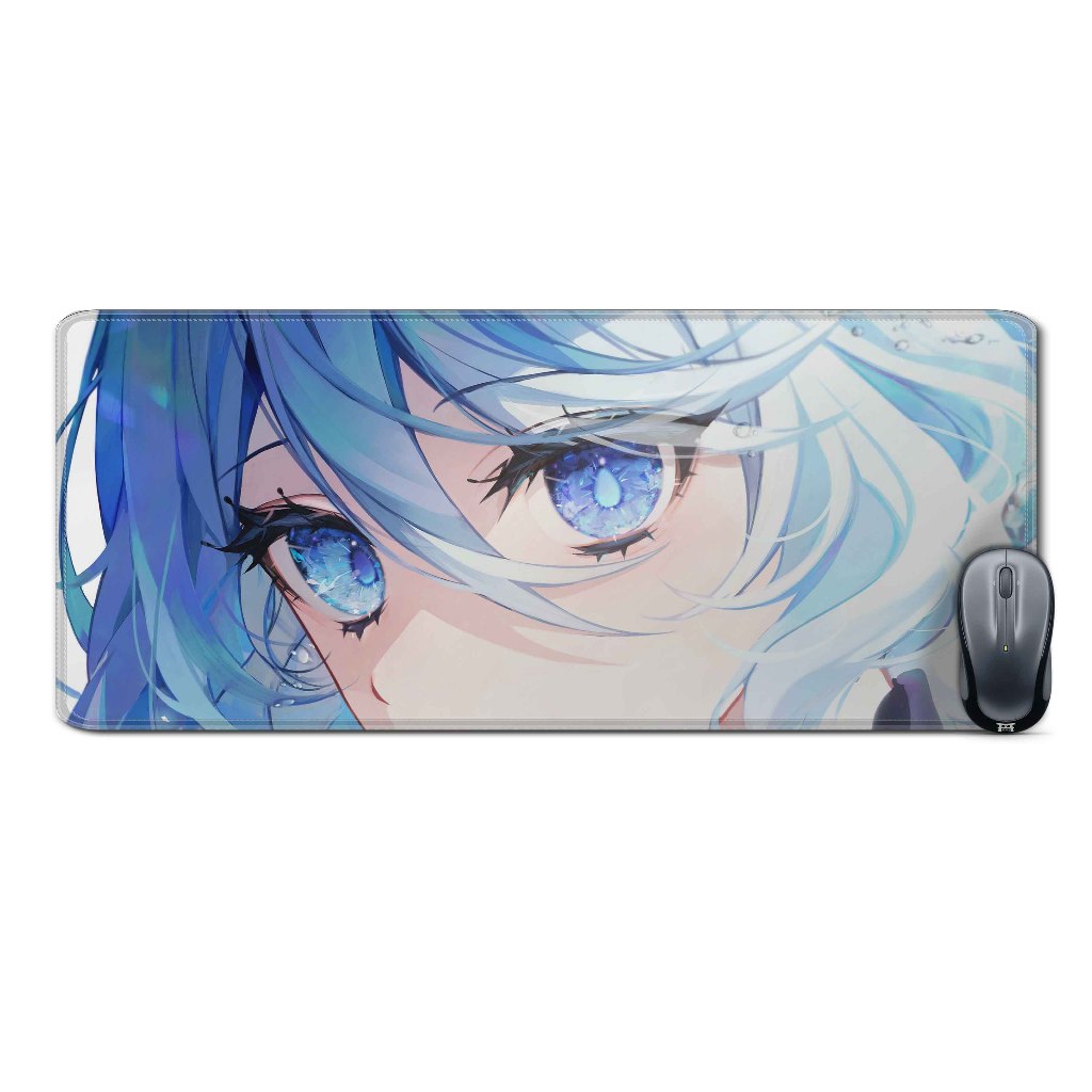 Jual Deskmat mousepad extended FURINA EYES - GENSHIN IMPACT material ...