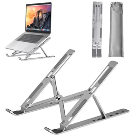Laptop Stand Foldable Adjustable Aluminium 12 17 Inch