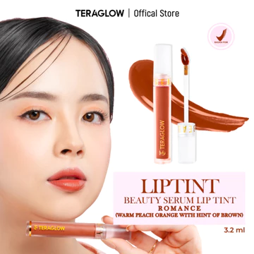Liptint Serum TERAGLOW Beauty Serum Lip Tint Stain Hydrating Moisturizing Lip Gloss Lipstik