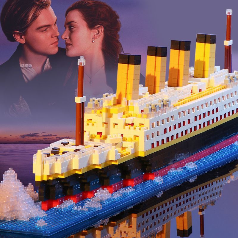 Jual Upgrade Ready Stock COD Kapal Titanic Mainan Block/titanic/kapal ...