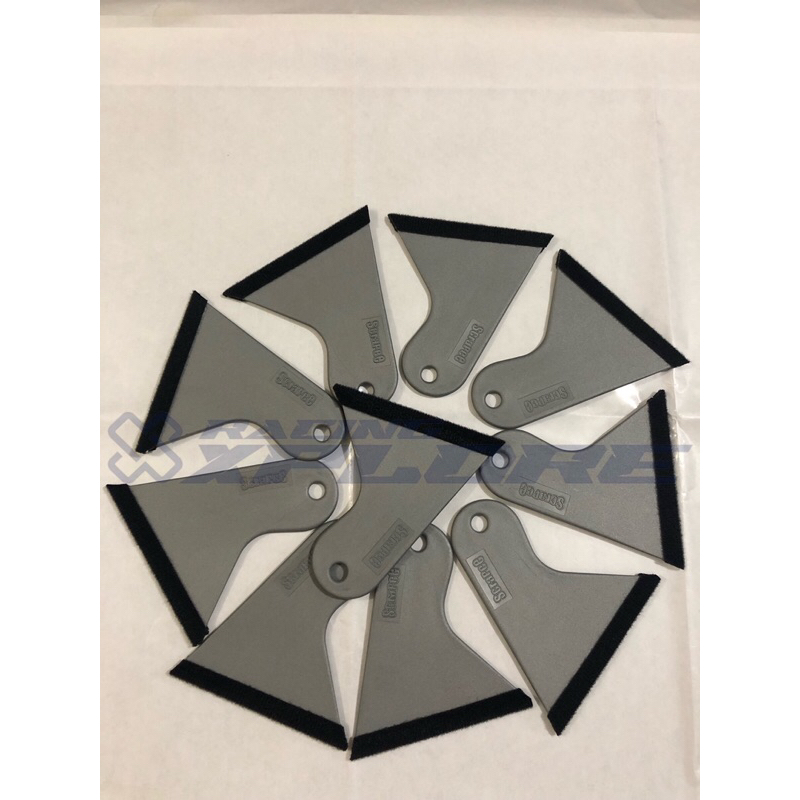 Jual Rakel Scraper Bulu / Kuas Reben / Kaca Film, Sticker SEGITIGA ...
