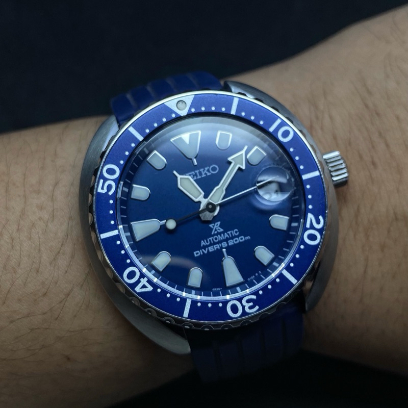 SEIKO／PROSPEX 4R35-01Y0 ミニタートル ブルーダイヤル SEIKO