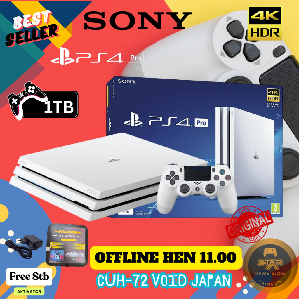 Jual Sony Playstation Pro 1TB Ps Pro 4k 1TB Shopee Indonesia