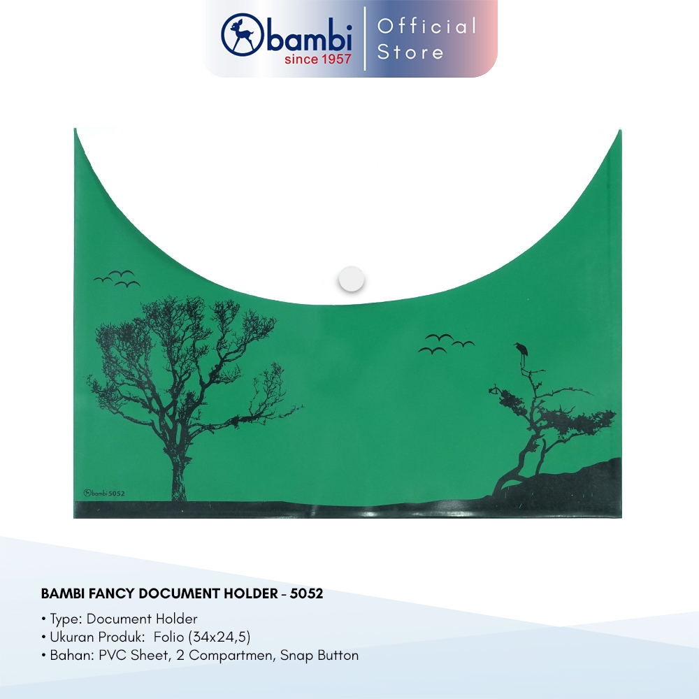 Jual Bambi Document Folio Tipe Document Button Folder Hand Sling Bag ...