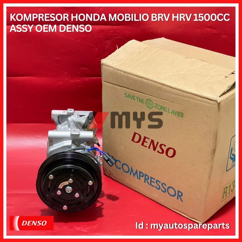 Jual COMPRESSOR AC Mobil HONDA Mobilio BRV HRV 1500cc ASSY KOMPRESOR ...