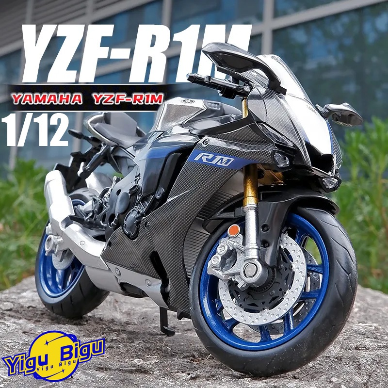 Jual Model Skala 1/12 Yamaha YZF-R1 M Model Sepeda Motor Sepeda Motor ...