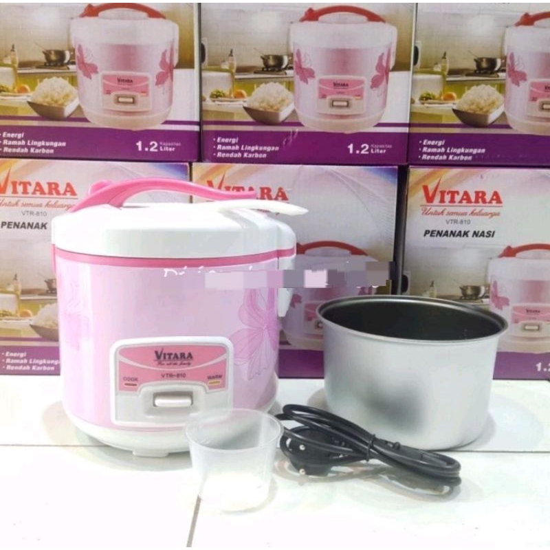 Jual Rice Cooker Magic Com Vitara Ukuran Kapasitas 1,2 Liter | Shopee ...