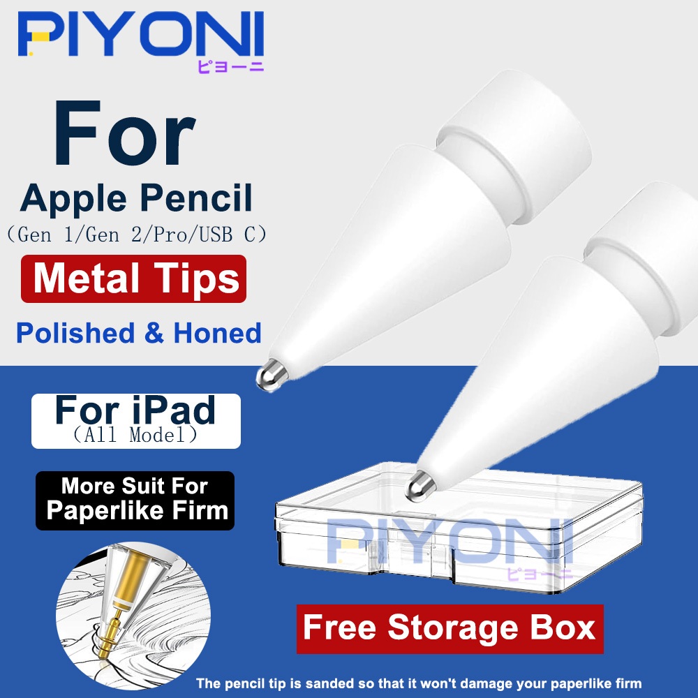 Metal Paperlike Apple Pencil Tip Jual Piyoni Nib Apple Pencil