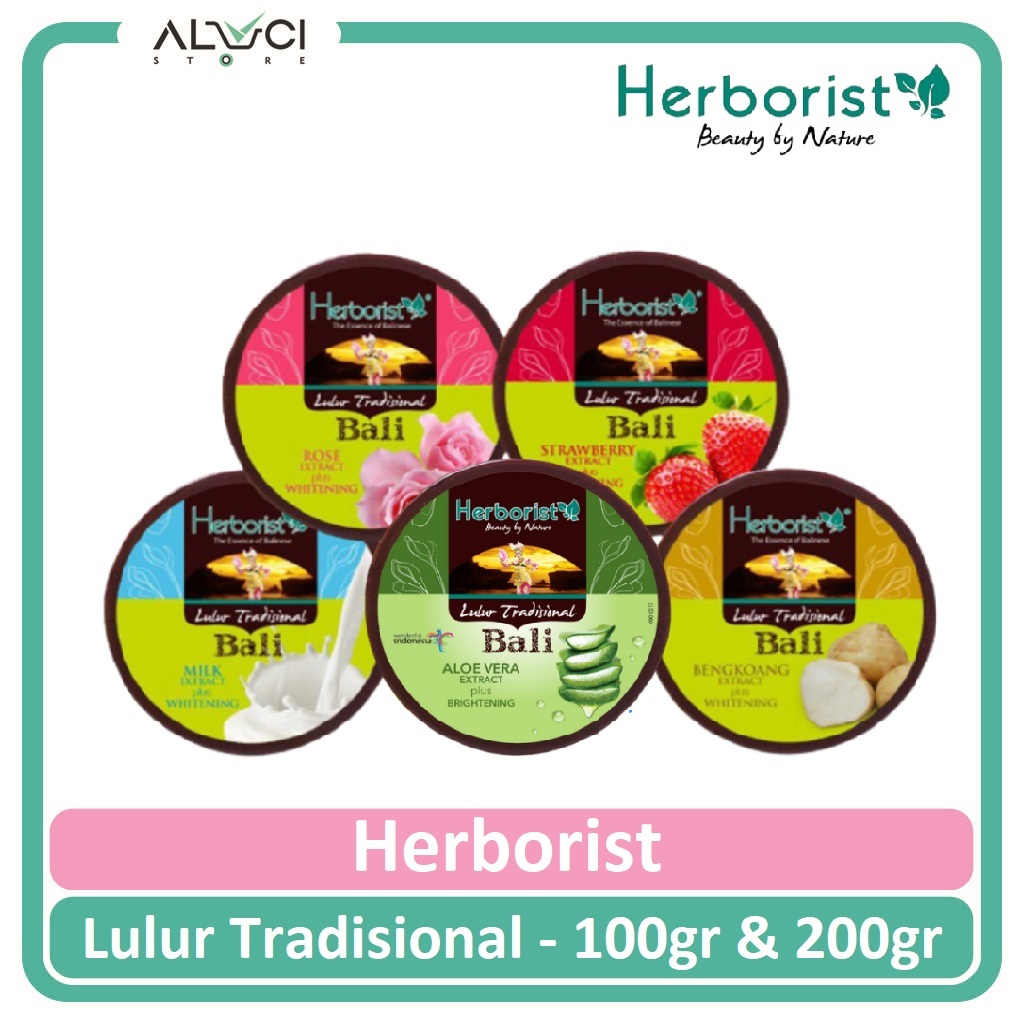 Jual Herborist Lulur Tradisional Bali Body Scrub 100gr l 200gr | Shopee ...