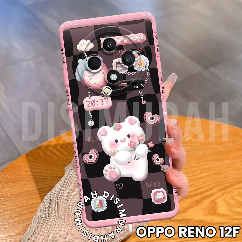 SEAHAI Case for Oppo Reno 12 FS 5G, Ultra Thin Premium